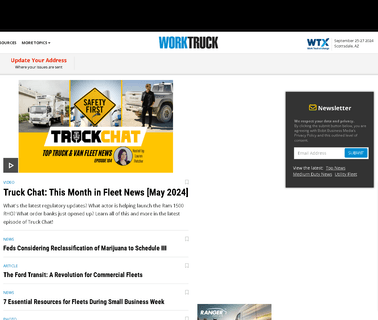 Work Truck Magazine services publications magazines
