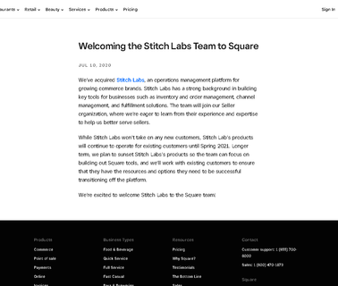Home - Stitch Labs design combination