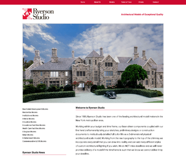 Architectural Models - Architectural Model Maker - Ryerson developers architects