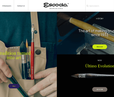 Escoda Sabates S.A. brushes