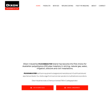 Dixon Industries For Fusi machine butt
