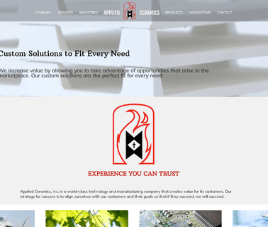 Welcome To Applied Ceramics New cost saving