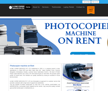 A-One Copier Services laser machine