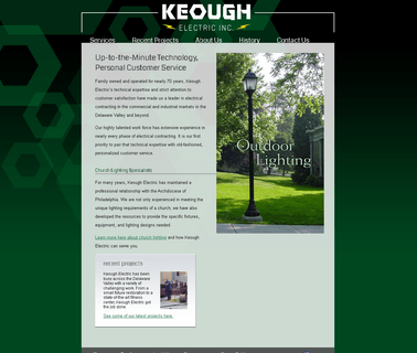 Keough Electric - Philadelphia Home - Philadelphia Electrical industrial and
