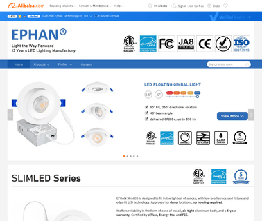 Shenzhen Ephan Technology panel lights led