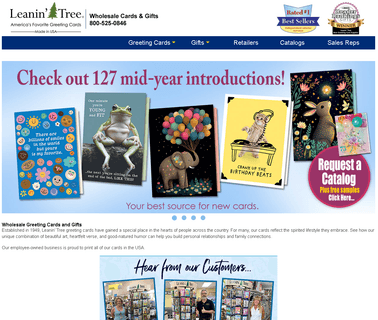 Leanin Tree giftware stationery
