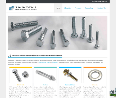 Shunfeng Hardware Products rivet nuts
