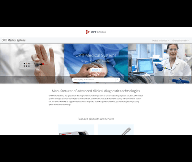 Opti Medical Systems blood gas