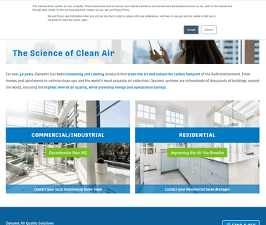 Dynamic Air Quality Solutions 100 air