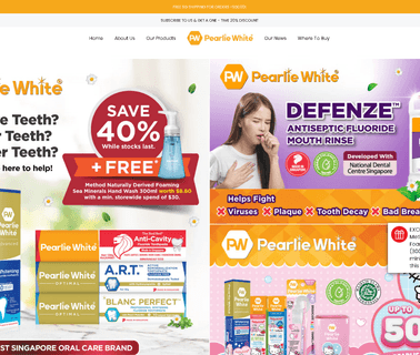 Pearlie White dental care
