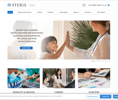 Steris Co sterilizing