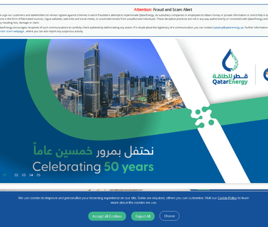 Qatar Petroleum vial levels