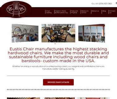 Eustis Chair furniture massachusetts