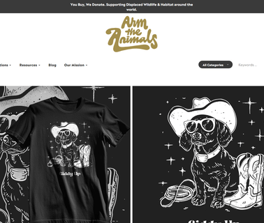 Arm the Animals fashion but