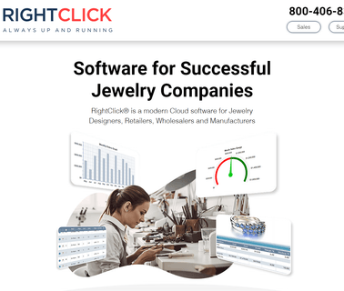 Wise Choice Software - Rightclick jewelry sale