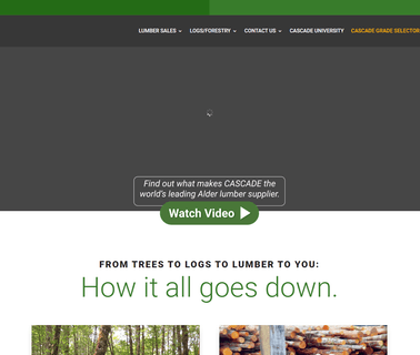 Cascade Hardwood Group; Alder and Maple Hardwood tools unmatched