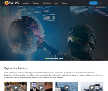 Simis Inc.; Cyber Security Services & Responsive architect design lighting