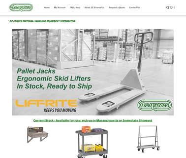 Dc Graves | Materials Handling Solutions | Industrial Equipment metal shelves