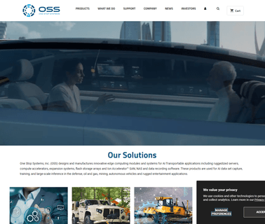 One Stop Systems audio stop