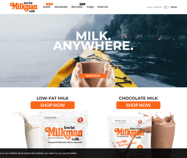 Milkman Milk survival camping