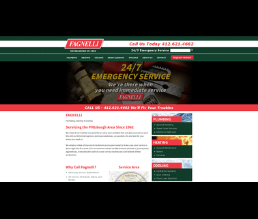 Fagnelli Pittsburgh Plumbing Heating & Cooling cleaning servicing