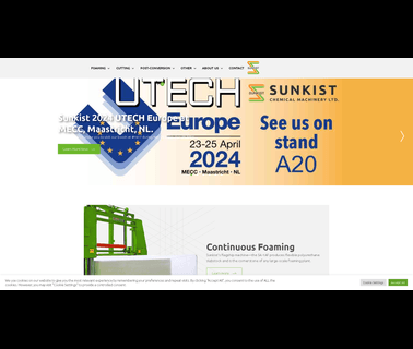 Sunkist Chemical Machinery rebonding machine