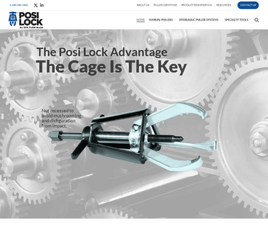 Posi Lock Puller mining hydraulic