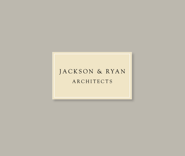 Jackson & Ryan Architects building architects
