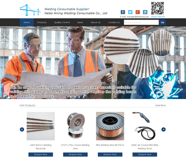 Hebei Aining Welding Consumable auto welding