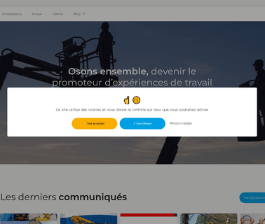 Elevation De Personnes Et De Charge materiel