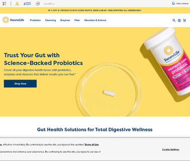 Renew Life Inc harbor products