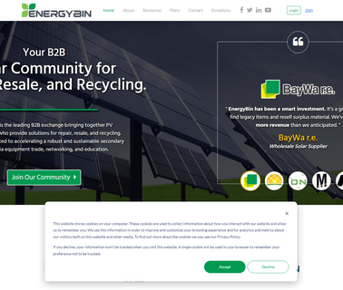 Energybin buy components