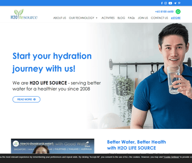 H2O Life Source Sea Pte h2o water