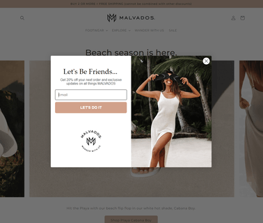 Home - Malvados fashion casual slippers