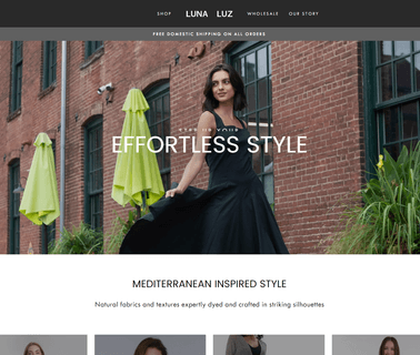 Home - Luna Luz casual knit dresses