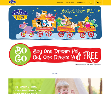 Home - Dream Pets plush collectibles