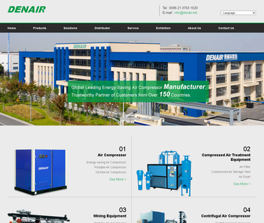 Shanghai Denair Compressor belt screw compressor