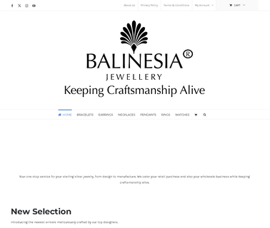 Balinesia silver handcrafted jewelry