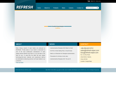 Xiamen Refresh Auto Parts auto soft wiper
