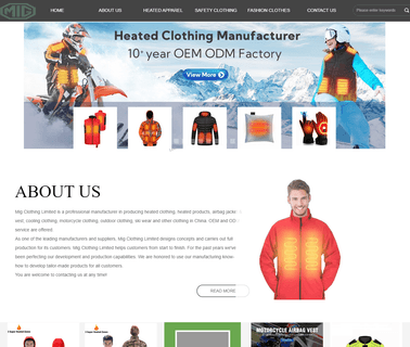 Mig Clothing Limited limited jackets