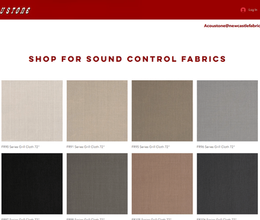Acoustone Fabrics For Sound wall treatments