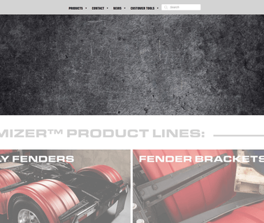 Minimizer truck brackets