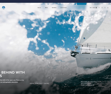 North Sails outdoor sails