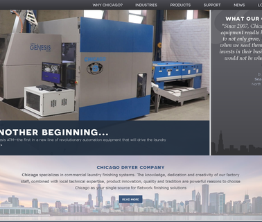 Chicago Dryer The Global Leader In Flatwork global textiles