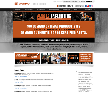 Barko Hydraulics,  hydraulics truck