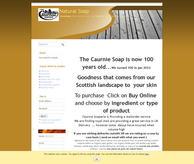Caurnie Soaperie gifts health beauty