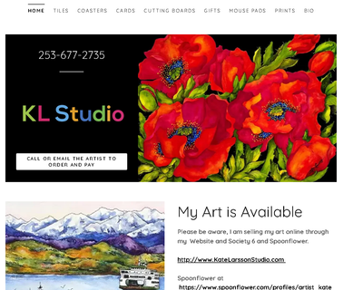 Kate Larsson Studio gig and
