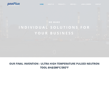 Home - Pnnplus Ges.M.B.H well tool
