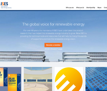 International Solar Energy Society E.V. Ises corporate work