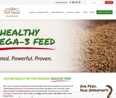 Home - O & T Farms feed ingredients premixes